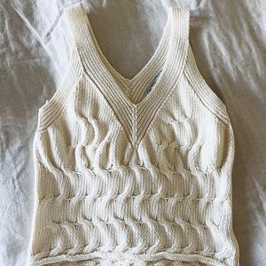 S Zara Knit Sweater Vest